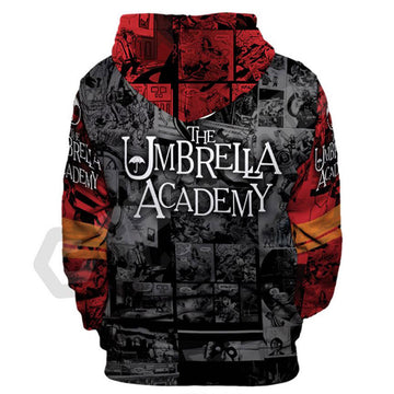 The Umbrella Academy Cosplay Sudadera Estampada con Capucha Unisex